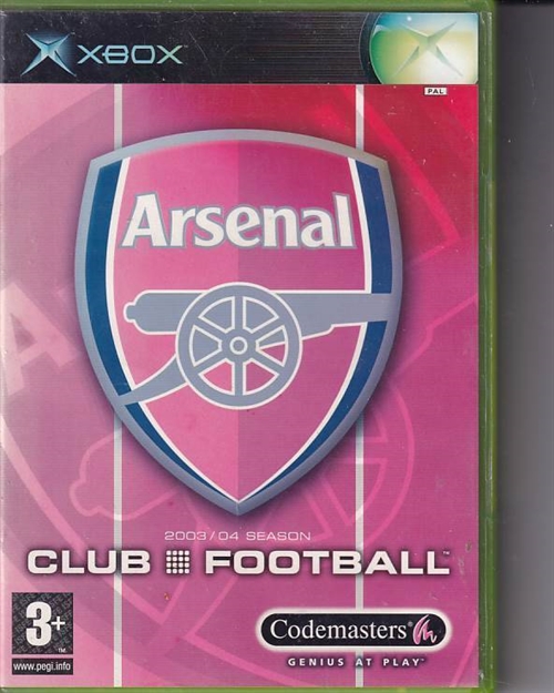 Arsenal Club Football - XBOX (B Grade) (Genbrug)